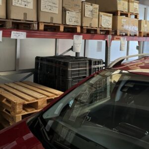 METALSYSTEM SCAFFALATURA PORTA PALLET ROSSA ( 4 MONTANTI )