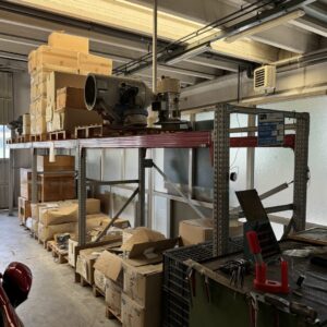 METALSYSTEM SCAFFALATURA PORTA PALLET ROSSA ( 4 MONTANTI )